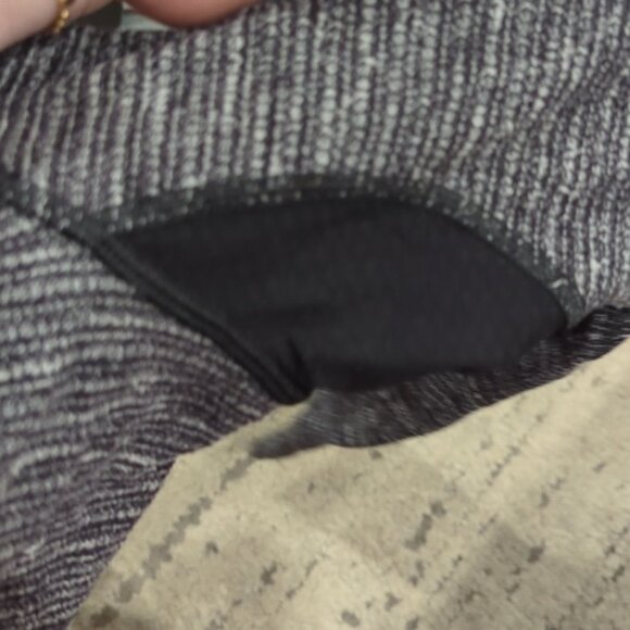 Lululemon Think Fast Pullover Long Sleeve Zip Coco Pique Black - Picture 12 of 12